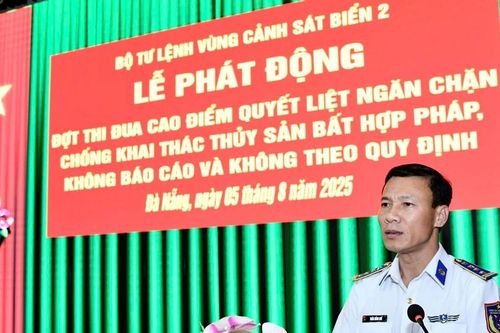 Vùng cảnh sát biển 2 phòng chống khai thác hải sản bất hợp pháp