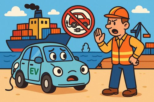 Hãng tàu biển ra quy định vận chuyển riêng với xe điện và PHEV