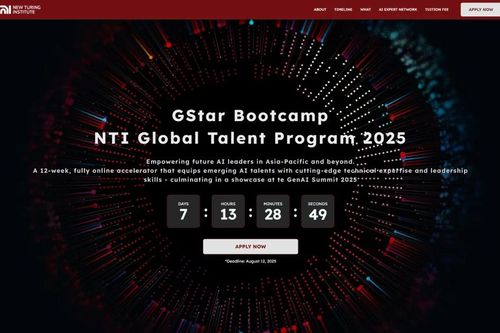 Chương trình đào tạo AI dành cho tài năng trẻ Việt Nam - GStar Bootcamp