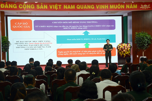 Tổng công ty 28 sinh hoạt chuyên đề 'Đảng viên tiên phong học tập kỹ năng số'