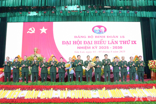 Đảng bộ Binh đoàn 15: Thực hiện '3 đột phá' trong nhiệm kỳ 2025-2030