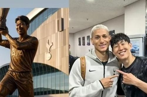 Đồng đội đề nghị dựng tượng Son Heung Min