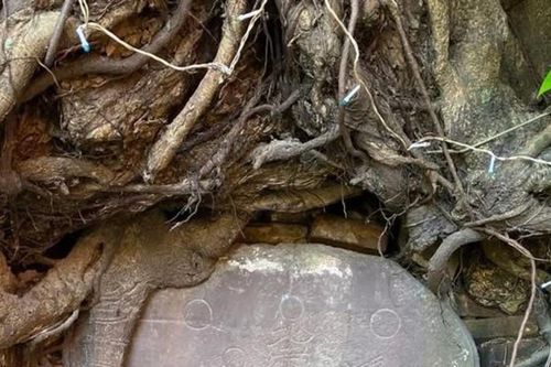 Chưa thể trùng tu bia yểm thủy đạo bị phá hoại ở Hội An