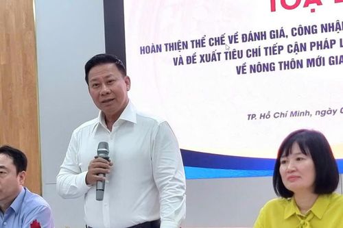 Bộ Tư pháp tổ chức Hội thảo góp ý tiêu chí quốc gia về nông thôn mới