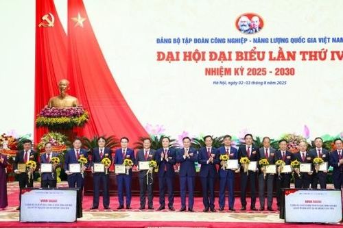 Đảng bộ Vietsovpetro được vinh danh tại Đại hội đại biểu Đảng bộ Petrovietnam lần thứ IV, nhiệm kỳ 2025-2030