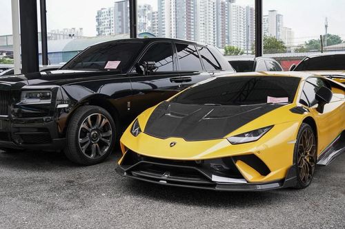 Tịch thu 53 siêu xe vì không đóng thuế, không mua bảo hiểm, không có đăng ký xe