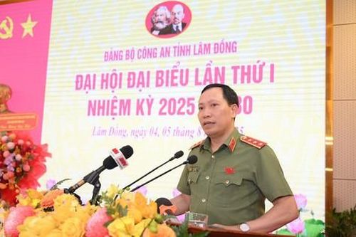 Công an tỉnh Lâm Đồng tổ chức thành công Đại hội đại biểu Đảng bộ lần thứ I