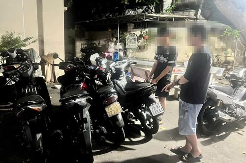 Triệt phá nhóm thanh thiếu niên gây ra nhiều vụ trộm xe máy