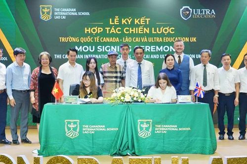 Trường Quốc tế Canada Lào Cai ký kết hợp tác khởi nghiệp với tổ chức giáo dục từ Vương quốc Anh
