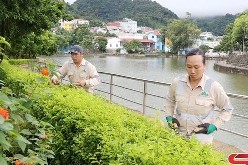 Xây dựng môi trường sáng, xanh, sạch, đẹp