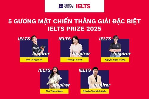 Vinh danh 15 thí sinh tại Giải thưởng IELTS Prize 2025