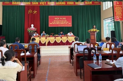 Phó Chủ tịch HĐND tỉnh Hà Nhật Lệ tiếp xúc cử tri xã Xuân Trường