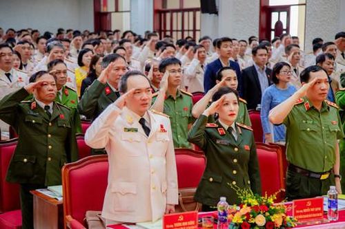 Công an Lâm Đồng 'Đoàn kết - Dân chủ - Kỷ cương - Đột phá - Phát triển'