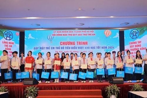 Tìm kiếm nhà đồng hành cùng Chương trình 'Gặp mặt trẻ em Thủ đô tiêu biểu vượt khó học tốt'