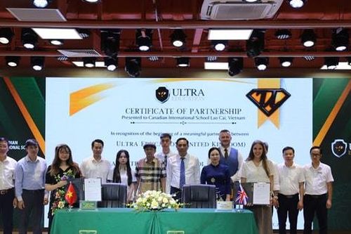 Ultra Education và Trường quốc tế Canada - Lào Cai ký kết hợp tác