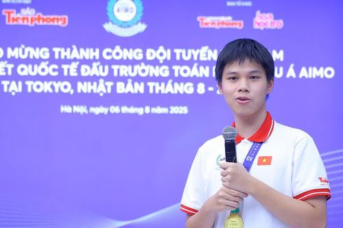 Việt Nam thắng lớn tại chung kết đấu trường Toán học châu Á AIMO 2025