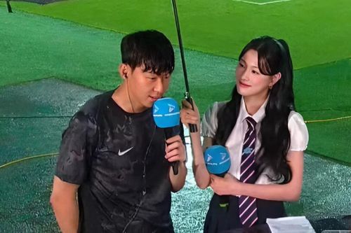 Hành động của Son Heung Min với nữ thần tượng gây tranh luận