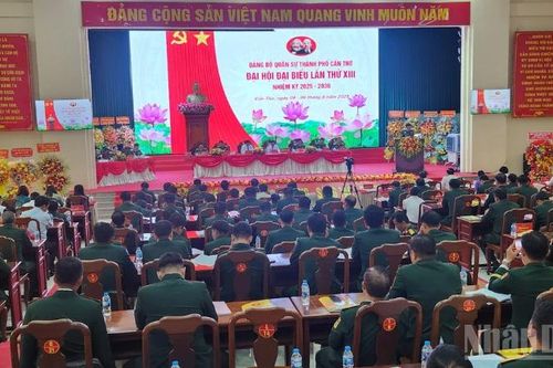 Đại hội đại biểu Đảng bộ quân sự thành phố Cần thơ lần thứ XIII