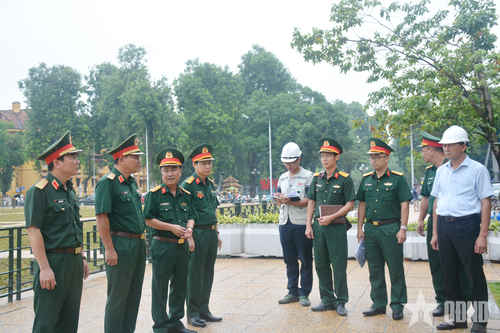 Binh đoàn 12 hoàn thành xây dựng cơ sở hạ tầng phục vụ công tác đón tiếp, tuyên truyền tại Khu di tích Lăng Chủ tịch Hồ Chí Minh