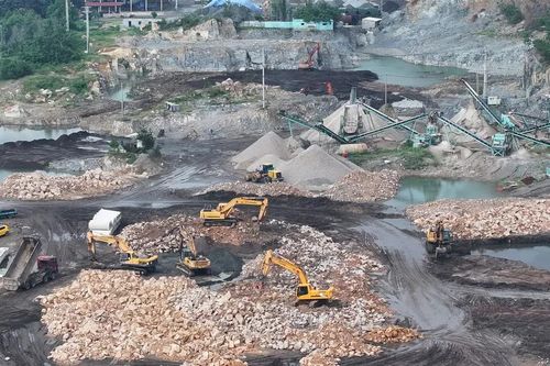 Khởi tố nhóm đối tượng khai thác khoáng sản trái phép tại dự án Shinhan
