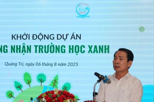 Quảng Trị phát triển mô hình trường học xanh, thích ứng với biến đổi khí hậu