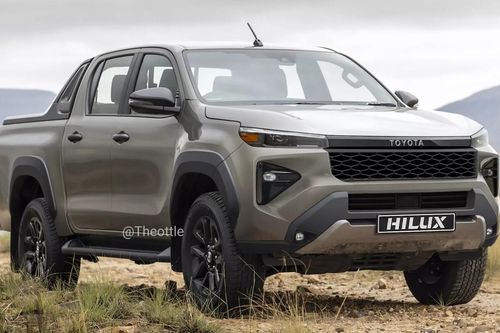 Xe bán tải Toyota Hilux sắp có thế hệ mới, phong cách giống Land Cruiser Prado