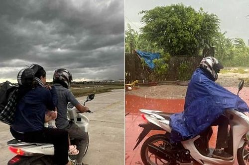 Gặp 4 mẹ con bị gió quật ngã, người đàn ông ở Ninh Bình có hành động ấm lòng