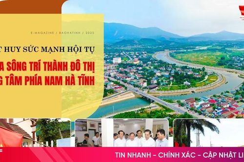 Phát huy sức mạnh hội tụ, đưa Sông Trí thành đô thị trung tâm phía Nam Hà Tĩnh
