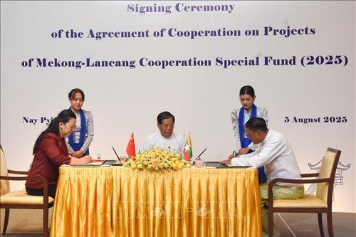 Trung Quốc, Myanmar ký thỏa thuận hợp tác Quỹ đặc biệt Mekong - Lan Thương