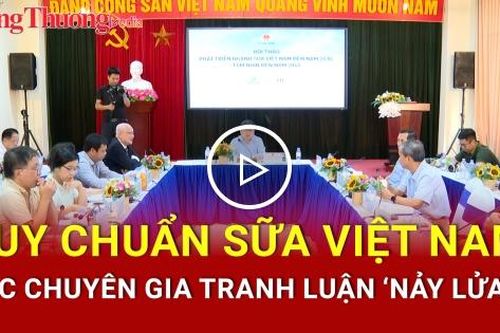 Quy chuẩn sữa Việt Nam: Các chuyên gia tranh luận 'nảy lửa'