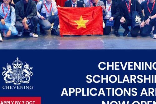 Vương quốc Anh cấp 20 suất học bổng Chevening cho Việt Nam