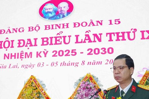 Đại tá Khuất Bá Cao tái đắc cử Bí thư Đảng ủy Binh đoàn 15