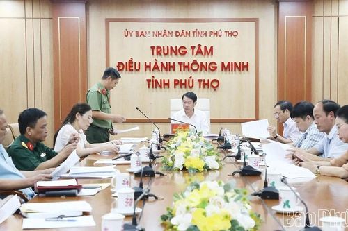 Họp Ban Tổ chức Lễ kỷ niệm 80 năm Ngày truyền thống Công an Nhân dân