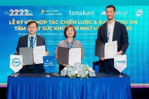 Đánh dấu cột mốc 2.222 nhà thuốc, Long Châu hợp tác cùng Mayoly, VnADA ra mắt giải pháp tầm soát sức khỏe trí nhớ
