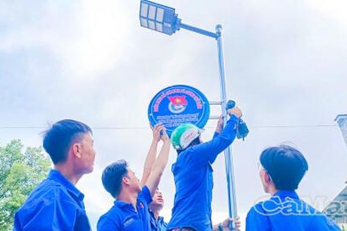 Thiết thực công trình tuổi trẻ chào mừng Đại hội Đảng các cấp