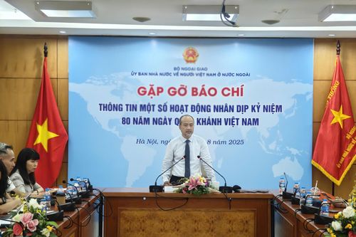 Kiều bào sẽ tham gia trực tiếp Lễ Kỷ niệm 80 năm Quốc khánh
