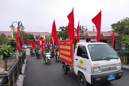 Quyết tâm giữ vững an ninh trật tự địa bàn