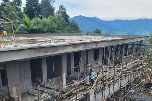 Gian nan xây trường vùng cao