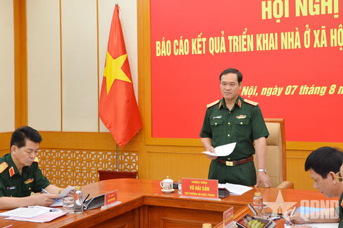 Thượng tướng Vũ Hải Sản: Đẩy mạnh triển khai nhà ở xã hội trong Bộ Quốc phòng