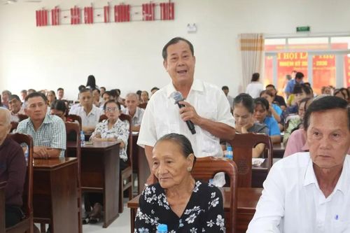 Cử tri phường Thuận An, TPHCM kiến nghị nhiều vấn đề dân sinh