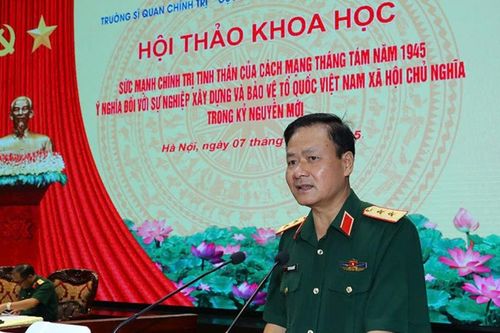 Phát huy sức mạnh chính trị tinh thần của Cách mạng Tháng Tám trong xây dựng và bảo vệ Tổ quốc