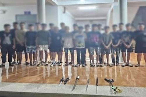 22 đối tượng mang hung khí đánh nhau do mâu thuẫn trên mạng xã hội