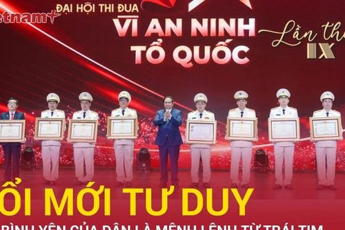 Vinh danh 44 tập thể và cá nhân trong dịp kỷ niệm 80 năm ngày truyền thống Công an Nhân dân
