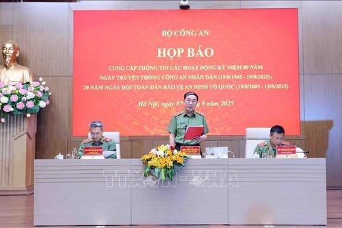 Kỷ niệm 80 năm Ngày truyền thống lực lượng Công an nhân dân thiết thực, gần gũi với người dân