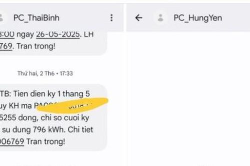 Cảnh giác khi đăng tải các hình ảnh hóa đơn, thông báo tiền điện