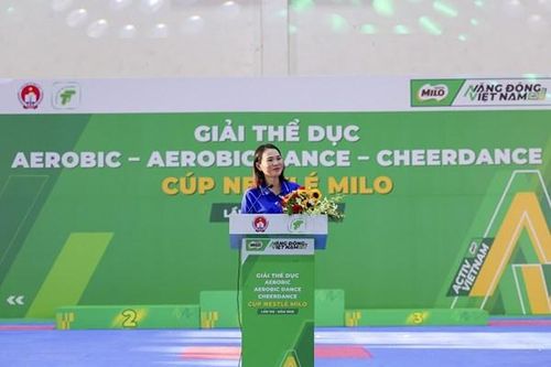 Nestlé MILO đồng hành tạo sân chơi cho học sinh yêu Aerobic - Cheer Dance