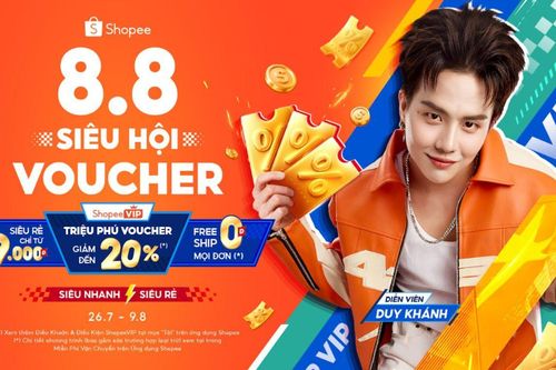 Shopee 'gom hết' dàn sao hội tụ tại đại tiệc Shopee Live 8.8