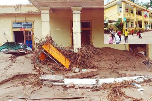 Vùng lũ Nghệ An ngổn ngang nỗi lo trước thềm năm học mới