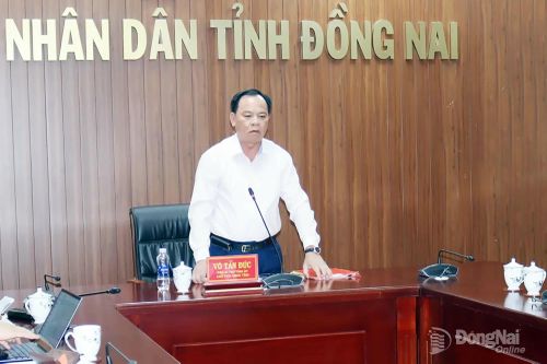 Chủ tịch UBND tỉnh Võ Tấn Đức: Sau sáp nhập, kinh tế Đồng Nai tăng trưởng tích cực