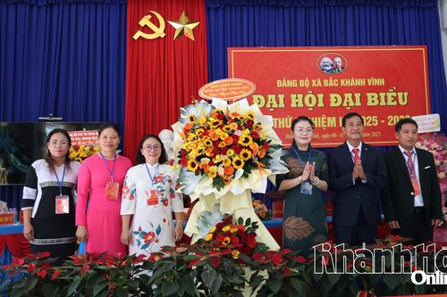 Đại hội đại biểu Đảng bộ xã Bắc Khánh Vĩnh lần thứ nhất, nhiệm kỳ 2025 - 2030